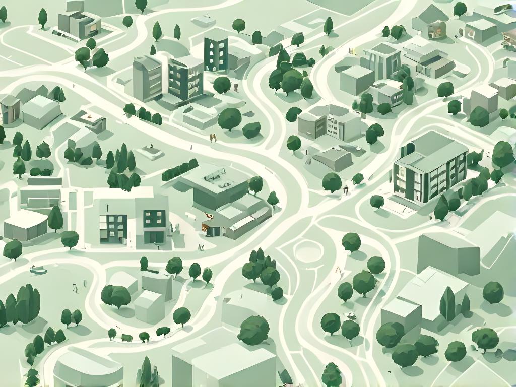 Mapa ilustrado de la zona de José Manuel Estrada en Rafaela con referencia urbana y trazado claro